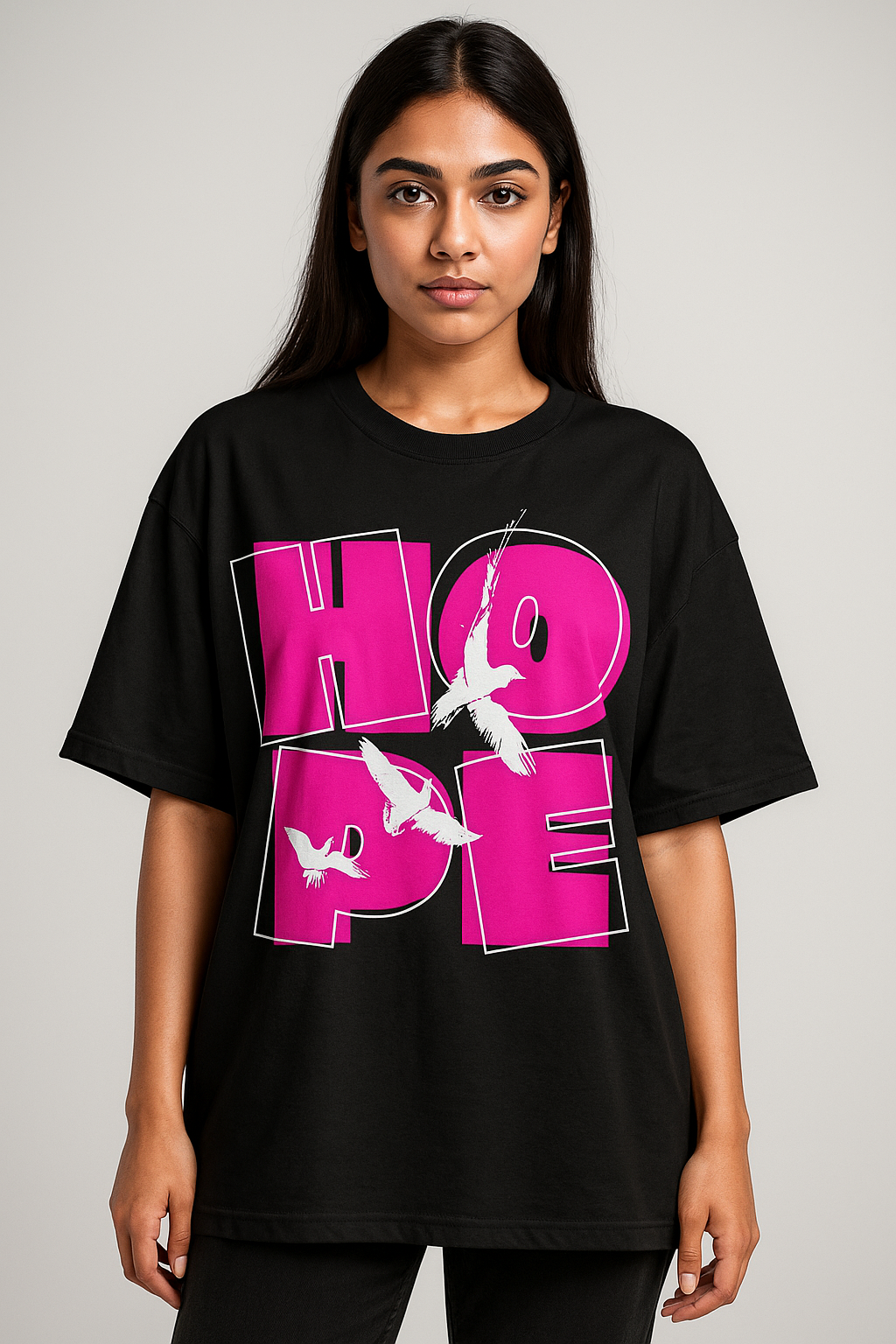 Hope – Minimalist Oversized Tee