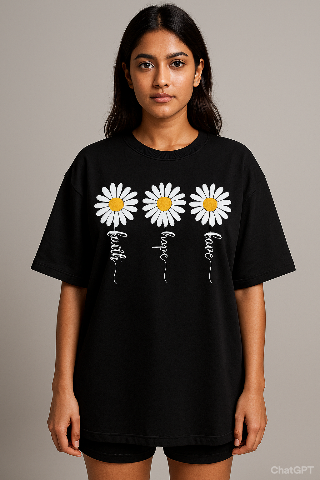 Love Love Love – Vibes Oversized Tee