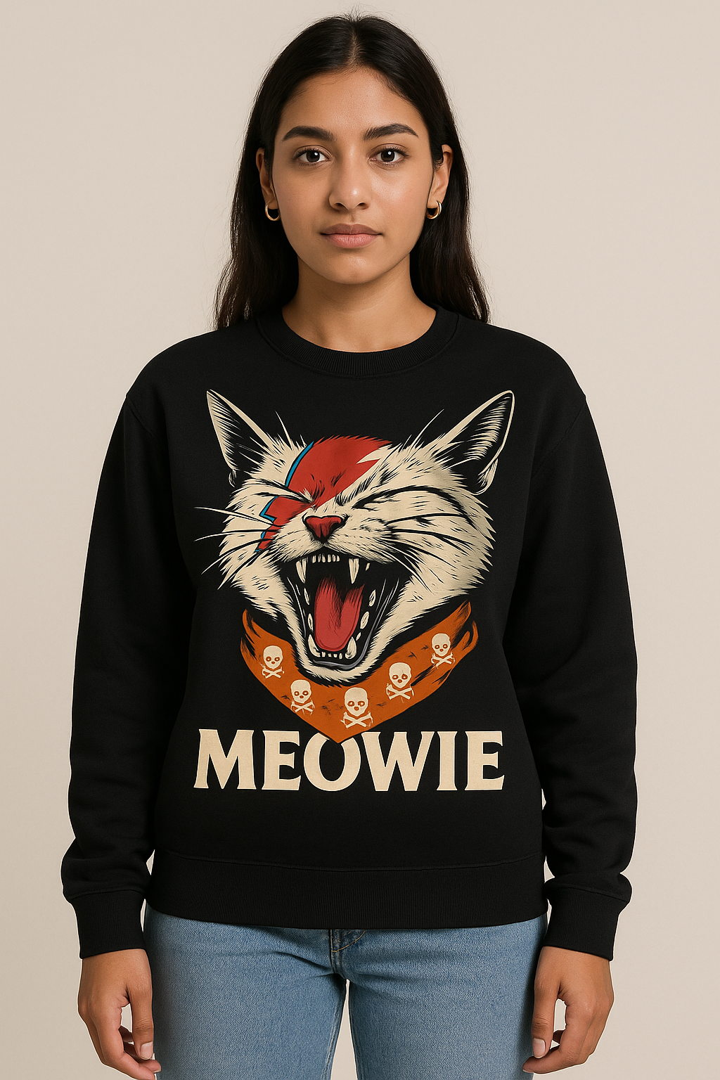 Meowie – Cute Cat Sweatshirt