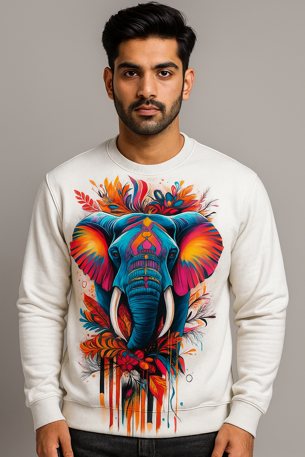 Powerful Elephant – Strength Sweatshirt