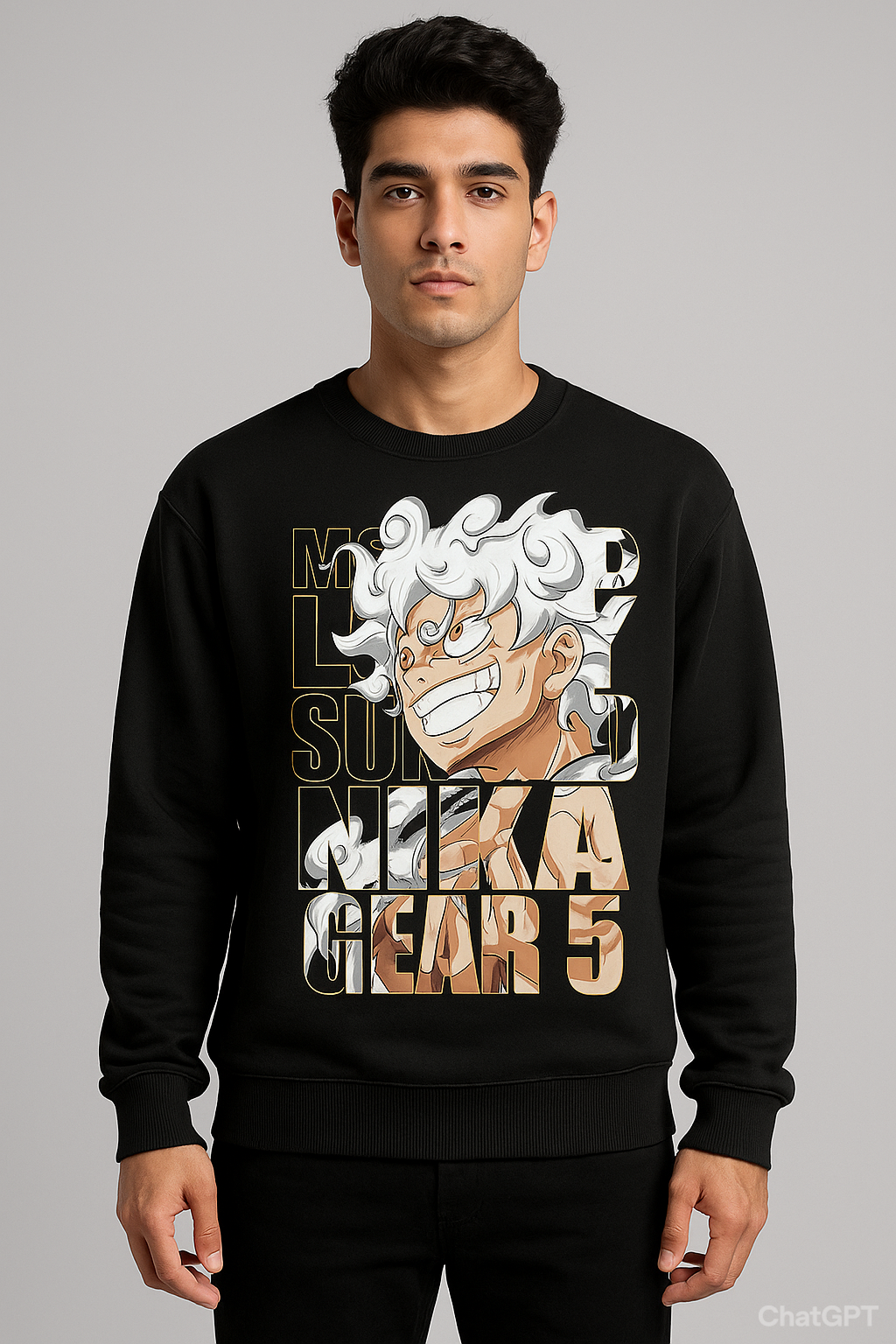 Nika Gear 5 – Anime Energy Sweatshirt