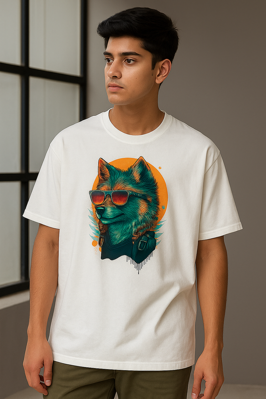 Baggy Lone Wolf – Streetwear Tee