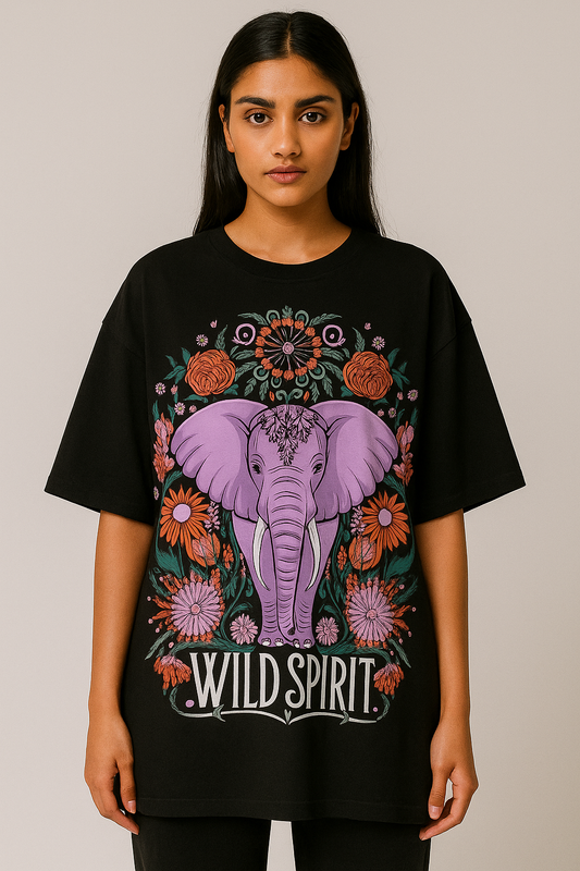 Wild Spirit – Free Soul Oversized Tee