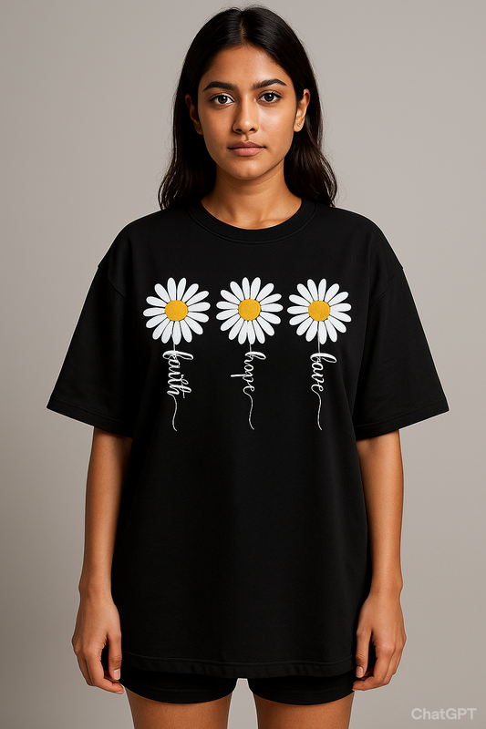 Love Love Love – Vibes Oversized Tee