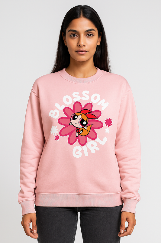 Blossom Girl – Feminine Chic Sweatshirt