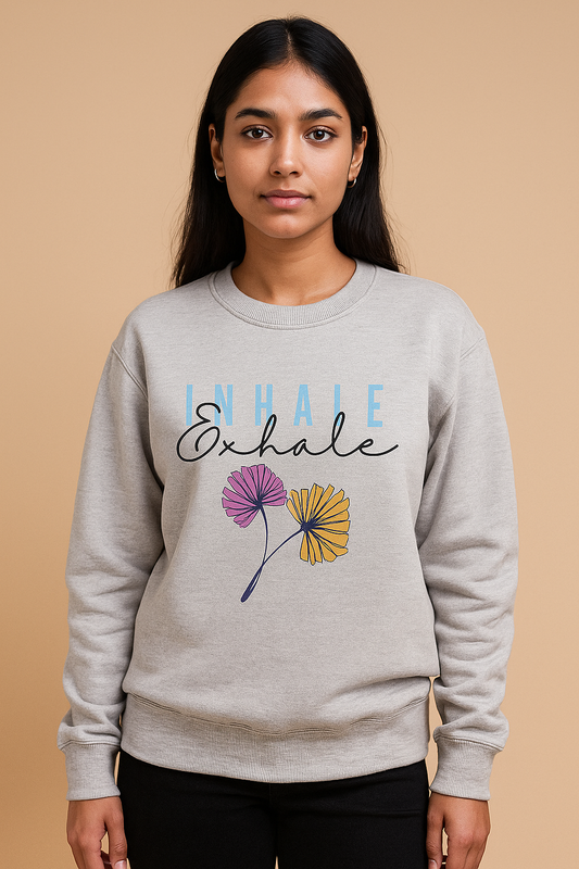 Inhale Exhale – Calm Vibes Sweatshirt