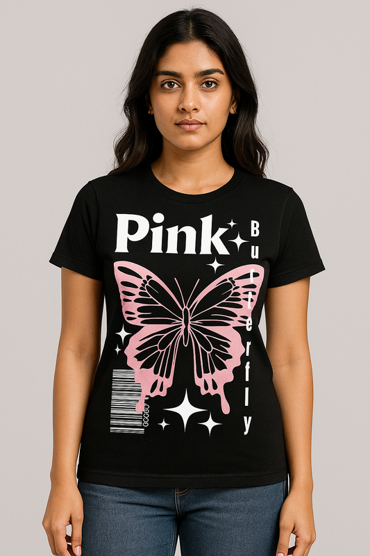 Pink – Minimal Aesthetic Tee