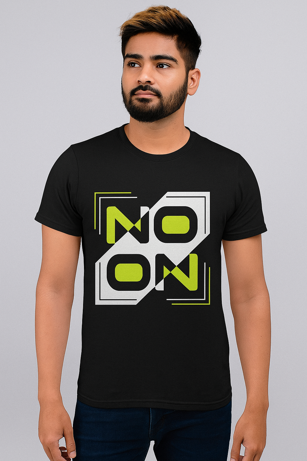 NO ON – Statement Minimalist Tee